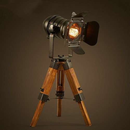 Led vintage stehleuchte tripod - led,
