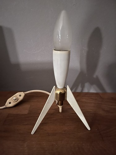 Vintage rocket lamp - vintage,