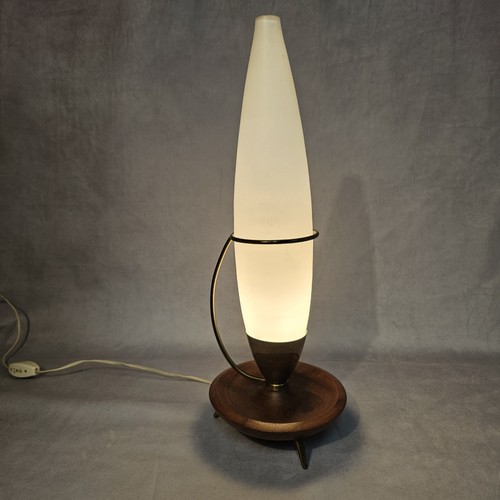 Philips rocket lamp - philips, teak