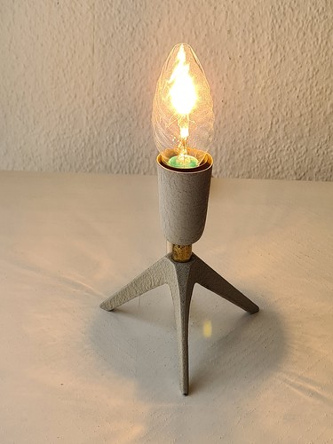 Vintage 50er rocket lamp