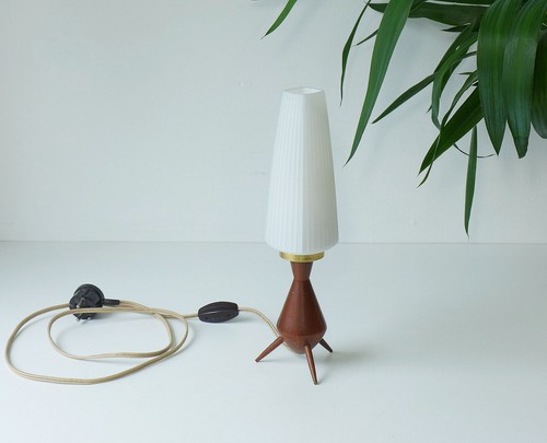 Vintage tripod tischlampe - tripod,