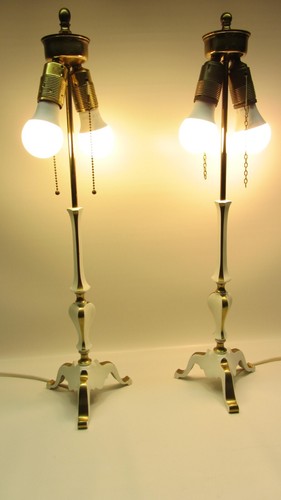 Paar tripod tischlampe - paar,